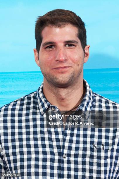 Julian Contreras attends 'El Mejor Verano De Mi Vida' premiere at the Capitol cinema on July 9, 2018 in Madrid, Spain.