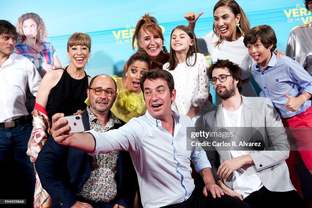 'El Mejor Verano de Mi Vida' Madrid Premiere
