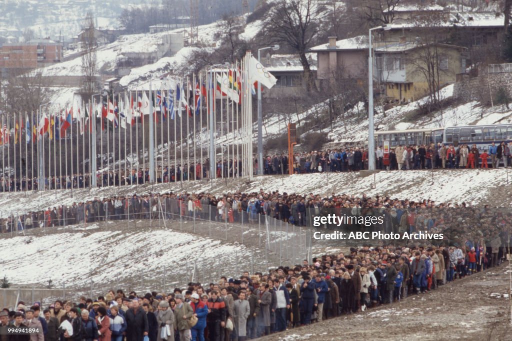 Opening Ceremonies At The 1984 Winter Olympics