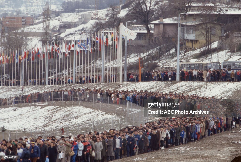 Opening Ceremonies At The 1984 Winter Olympics