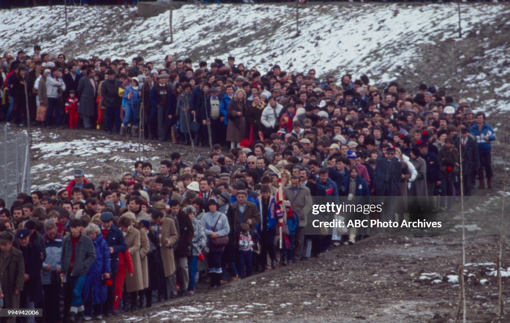 Opening Ceremonies At The 1984 Winter Olympics