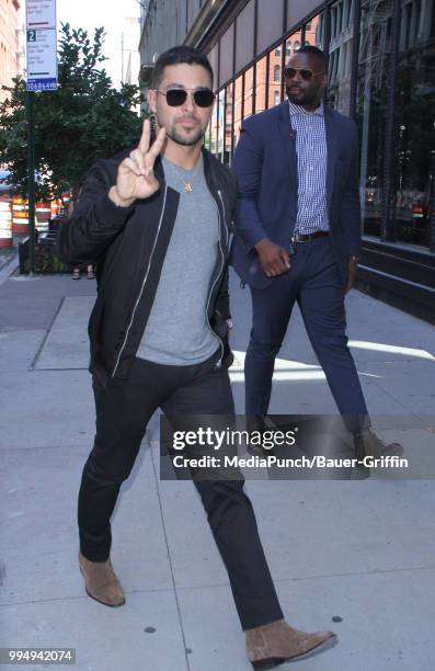 Wilmer Valderrama is seen on July 09, 2018 in New York City.