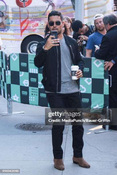 Wilmer Valderrama is seen on July 09, 2018 in New York City.