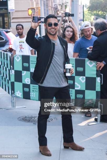 Wilmer Valderrama is seen on July 09, 2018 in New York City.