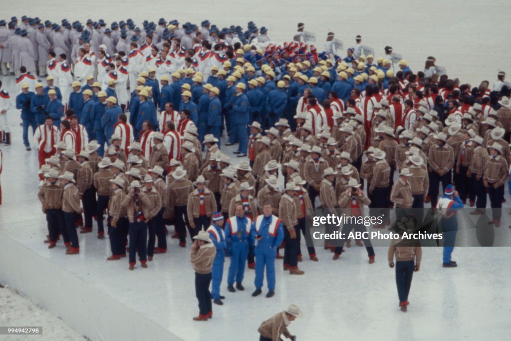 Opening Ceremonies At The 1984 Winter Olympics