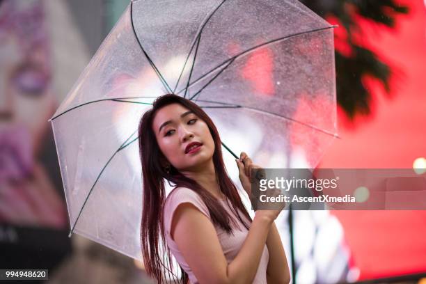 portrait of an asian woman - bukit bintang stock pictures, royalty-free photos & images