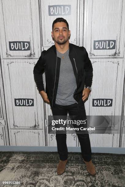 Actor Wilmer Valderrama visits Build Series to discuss "The Hollywood Puppet Show" at Build Studio on July 9, 2018 in New York City.