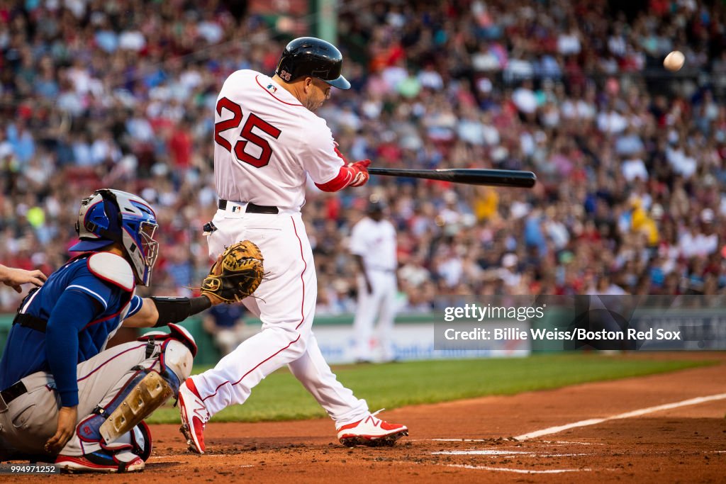 Texas Rangers v Boston Red Sox