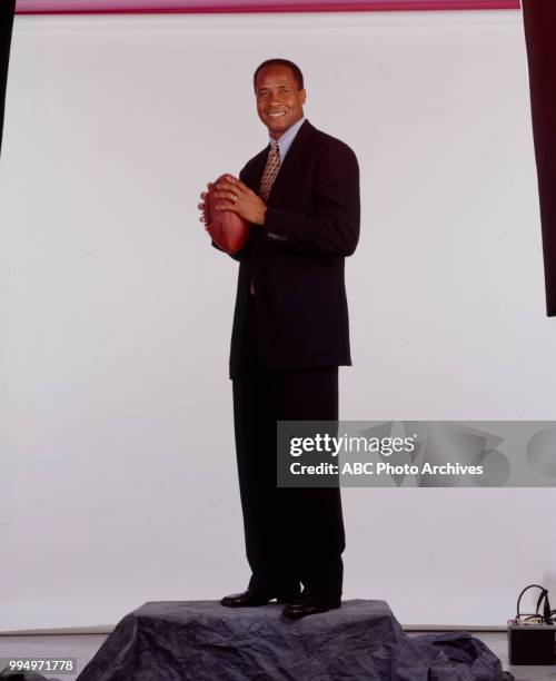 Lynn Swann promotional photo for Walt Disney Television via Getty Images Sports.