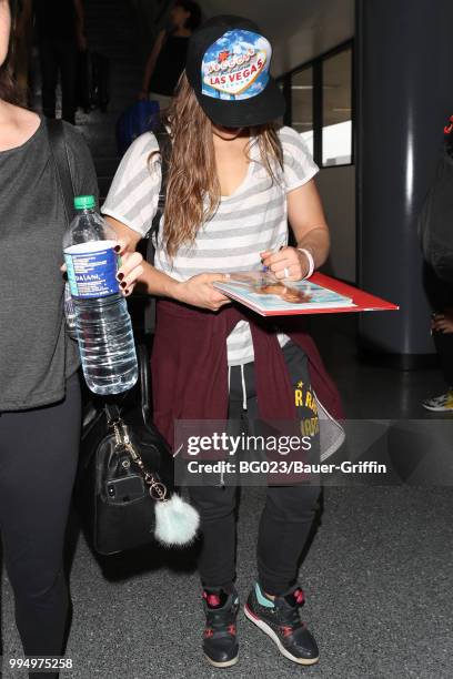 Ronda Rousey is seen on July 09, 2018 in Los Angeles, California.