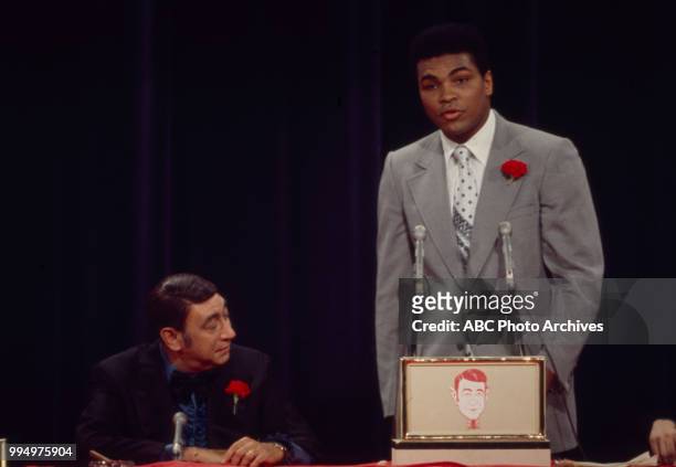 Howard Cosell, Muhammad Ali appearing on the 'Howard Cosell Roast'.