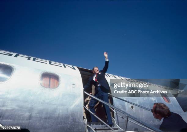 Ronald Reagan during the 1980 campaign.