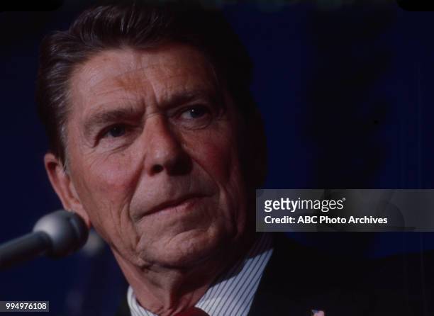 Ronald Reagan portrait.