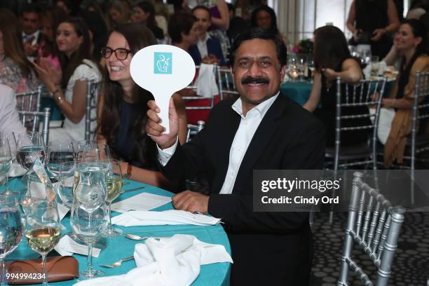 Freeing Voices Changing Lives Award recipient Ziauddin Yousafzai attends the American Institute for Stuttering 12th Annual Freeing Voices Changing...