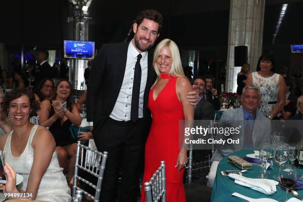 Actor John Krasinski attends the American Institute for Stuttering 12th Annual Freeing Voices Changing Lives Benefit Gala at Gustavino's on July 9,...