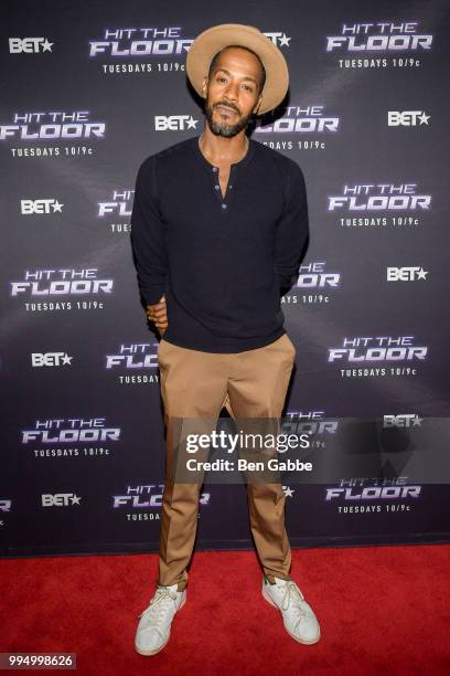 Actor McKinley Freeman attends Hit The Floor Clips & Conversation at the Paley Center For Media on July 9, 2018 in New York City.