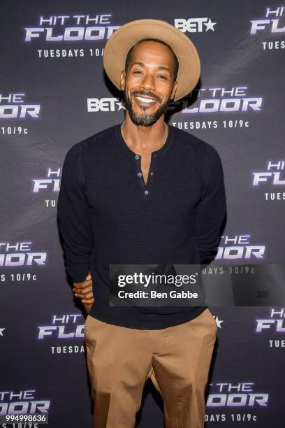 Actor McKinley Freeman attends Hit The Floor Clips & Conversation at the Paley Center For Media on July 9, 2018 in New York City.