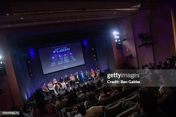 Cast of Hit The Floor Brent Antonello, Jonathan Lil J McDaniel, Katherine Bailess, Jodi Lyn O'Keefe, McKinley Freeman, Terrence J., Creator James...