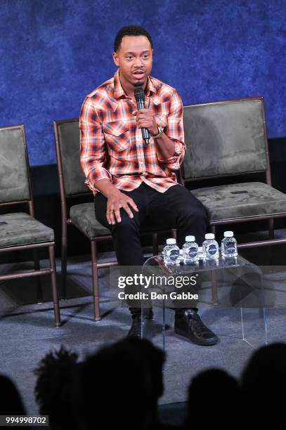 Actor Terrence J. Attends Hit The Floor Clips & Conversation at the Paley Center For Media on July 9, 2018 in New York City.