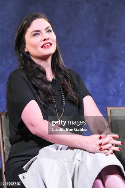 Actress Jodi Lyn O'Keefe attends Hit The Floor Clips & Conversation at the Paley Center For Media on July 9, 2018 in New York City.