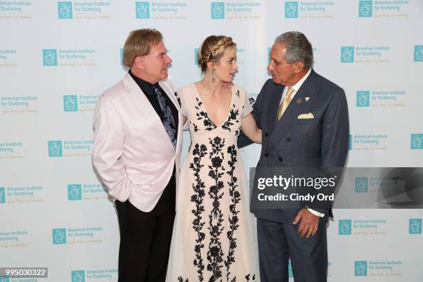 Ameritrade Chairman of the Board Joe Moglia, actor and AIS Gala host Emily Blunt, and Co-Founder of Home Depot and Atlanta Falcons Owner Arthur Blank...