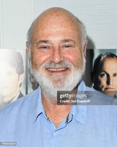 Rob Reiner attends the premiere of Vertical Entertainment's "Shock And Awe" at The London West Hollywood on July 9, 2018 in West Hollywood,...