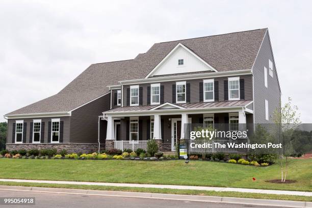 The Travers model home at Summerhouse Landing on July 6, 2018 in Herndon Virginia.