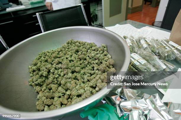 Medical grade marijuana in a June 25 file image at The Green Cross dispensary in San Francisco.