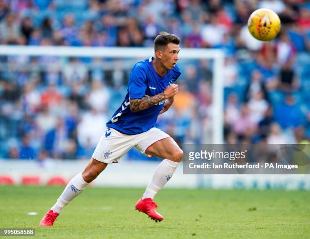Rangers Ryan Jack in action during a pre-season friendly match at Ibrox Stadium, Glasgow.