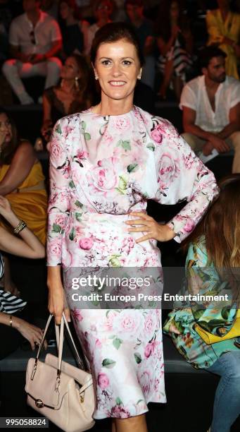 Nuria March attends the 2nd Skin Co. Fashion show at Mercedes Benz Fashion Week Madrid Spring/ Summer 2019 on July 9, 2018 in Madrid, Spain. On July...