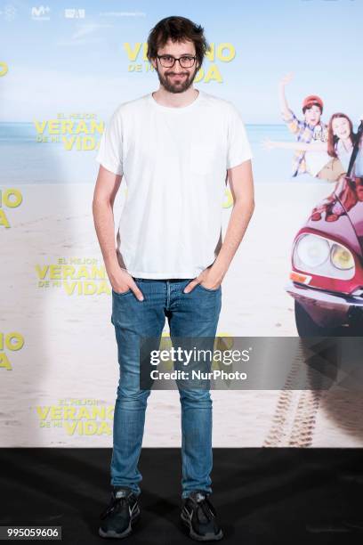 Director Dani de la Orden attends to presentation of &quot;El mejor verano de mi vida&quot; at Intercontinental Hotel in Madrid, Spain. July 09, 2018.