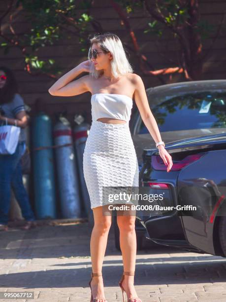 Megan Pormer is seen on July 09, 2018 in Los Angeles, California.