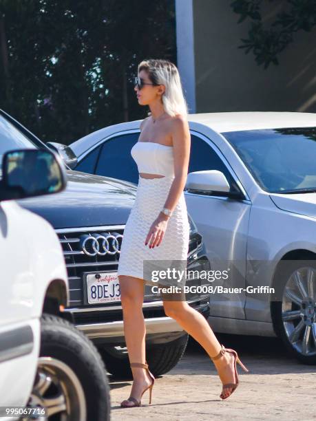 Megan Pormer is seen on July 09, 2018 in Los Angeles, California.