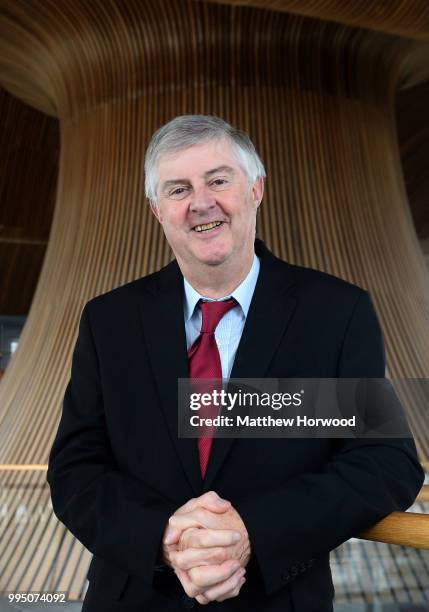 Mark Drakeford, Cabinet Secretary for Finance and Local Government in the Welsh Government, and the Welsh Labour Assembly Member for Cardiff West,...