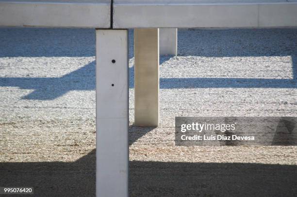 construction of a garage in a building - ferro metal stock pictures, royalty-free photos & images