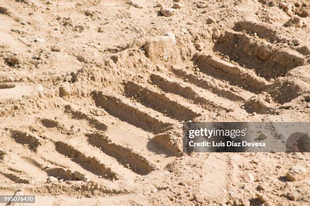 street humanizing, excavator footprints - trench safety stock pictures, royalty-free photos & images