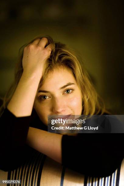 Actor Imogen Poots is photographed for the Times on December 14, 2010 in London, England.