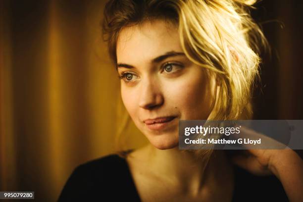 Actor Imogen Poots is photographed for the Times on December 14, 2010 in London, England.