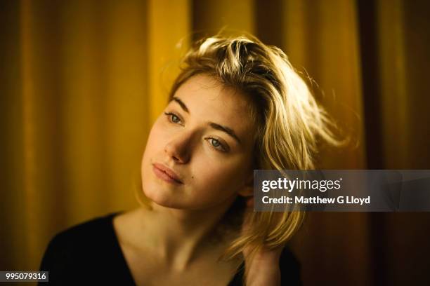 Actor Imogen Poots is photographed for the Times on December 14, 2010 in London, England.