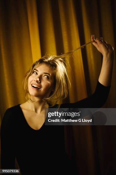 Actor Imogen Poots is photographed for the Times on December 14, 2010 in London, England.