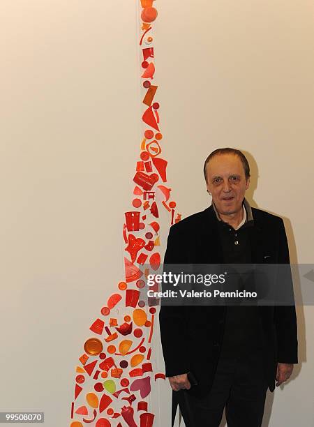 Dario Argento attends the ''La memoria della paura'' meeting during the 2010 Turin International Book Fair on May 14, 2010 in Turin, Italy.