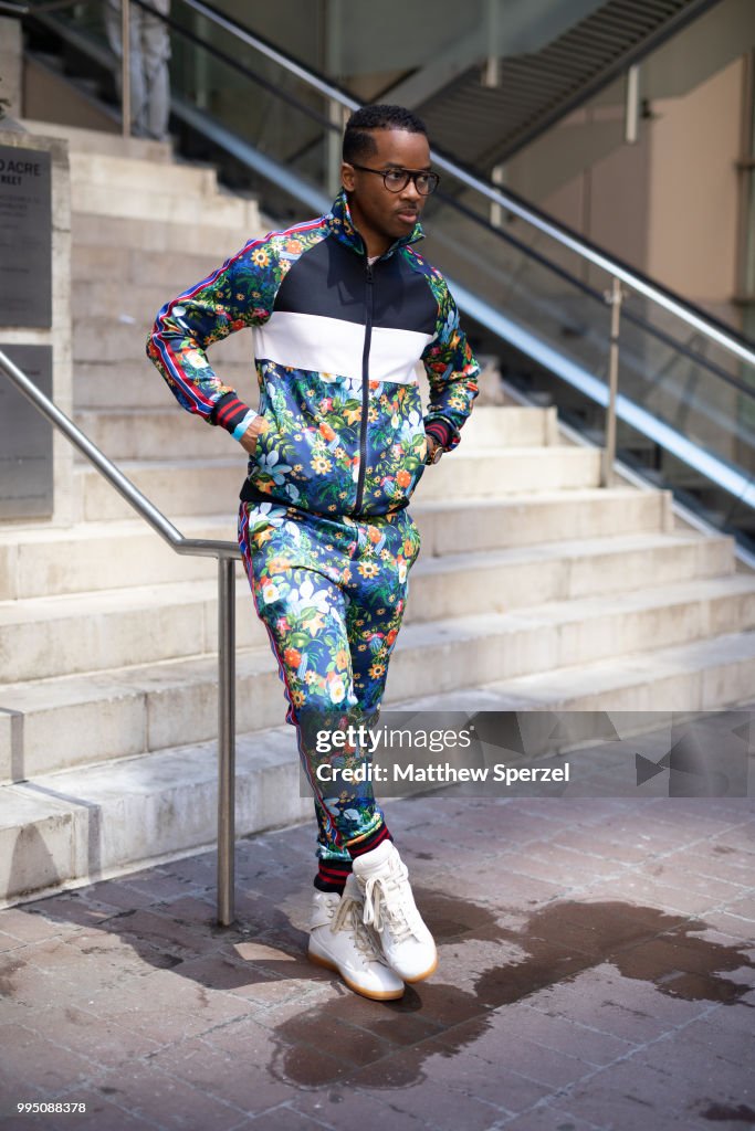 Street Style - July 2018 Men's Fashion Week