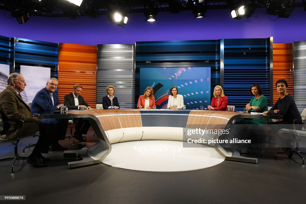 'Final round' of ARD and ZDF before the general elections