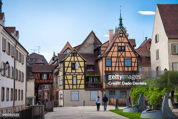 colmar architecture - dado stock pictures, royalty-free photos & images