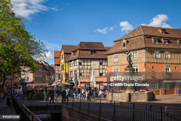 colmar main square - dado stock pictures, royalty-free photos & images