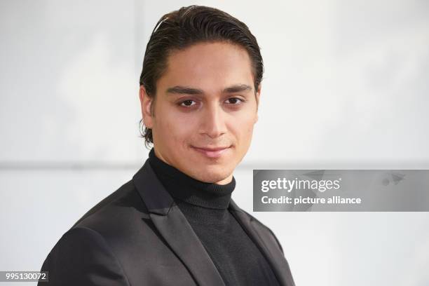 Actor Yasin Boynuince, photogrpahed during a photo call for the ZDFneo productions 'Bruder - Schwarze Macht' and 'Lobbyistin' at the ZDF regional...