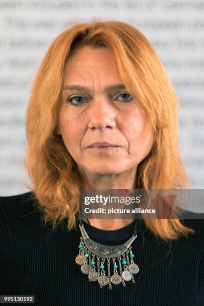 Turkish author and journalist Asli Erdogan, photographed during the award ceremony of the Erich Maria Remarque Peace Prize in Osnabrueck, Germany, 22...
