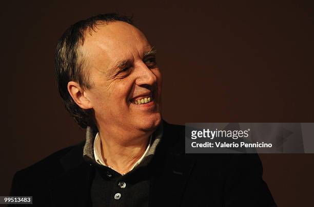 Dario Argento attends the ''La memoria della paura'' meeting during the 2010 Turin International Book Fair on May 14, 2010 in Turin, Italy.