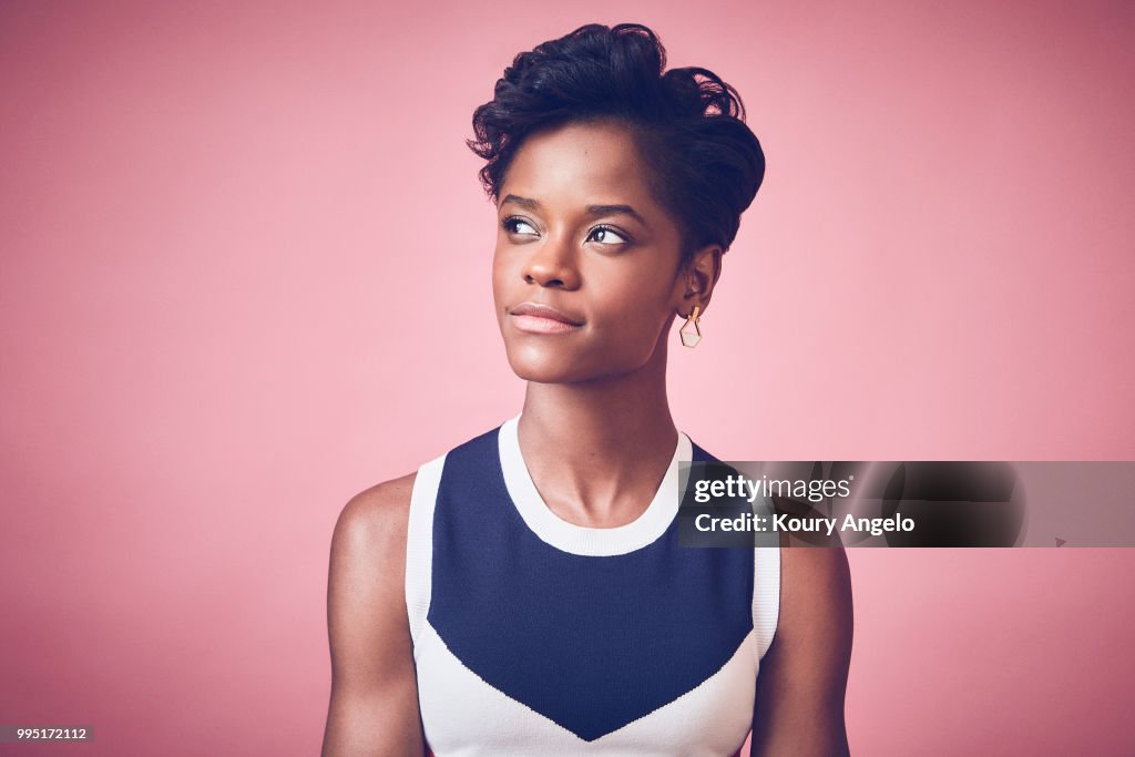 Letitia Wright, Entertainment Weekly, February 12, 2018
