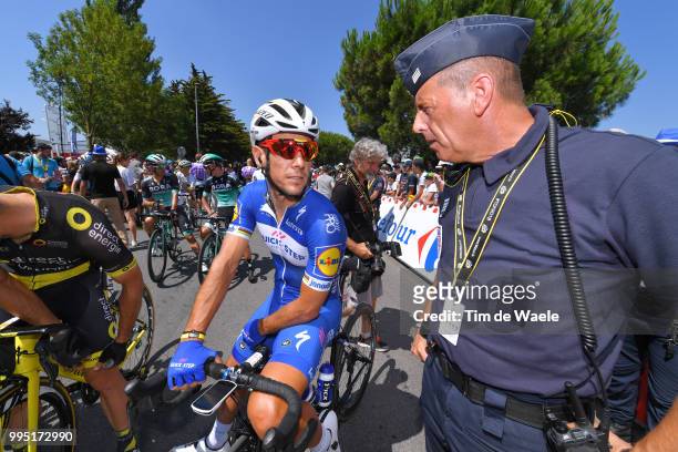 Start / Philippe Gilbert of Belgium and Team Quick-Step Floors / Police / during the 105th Tour de France 2018, Stage 4 a 195km stage from La Baule...
